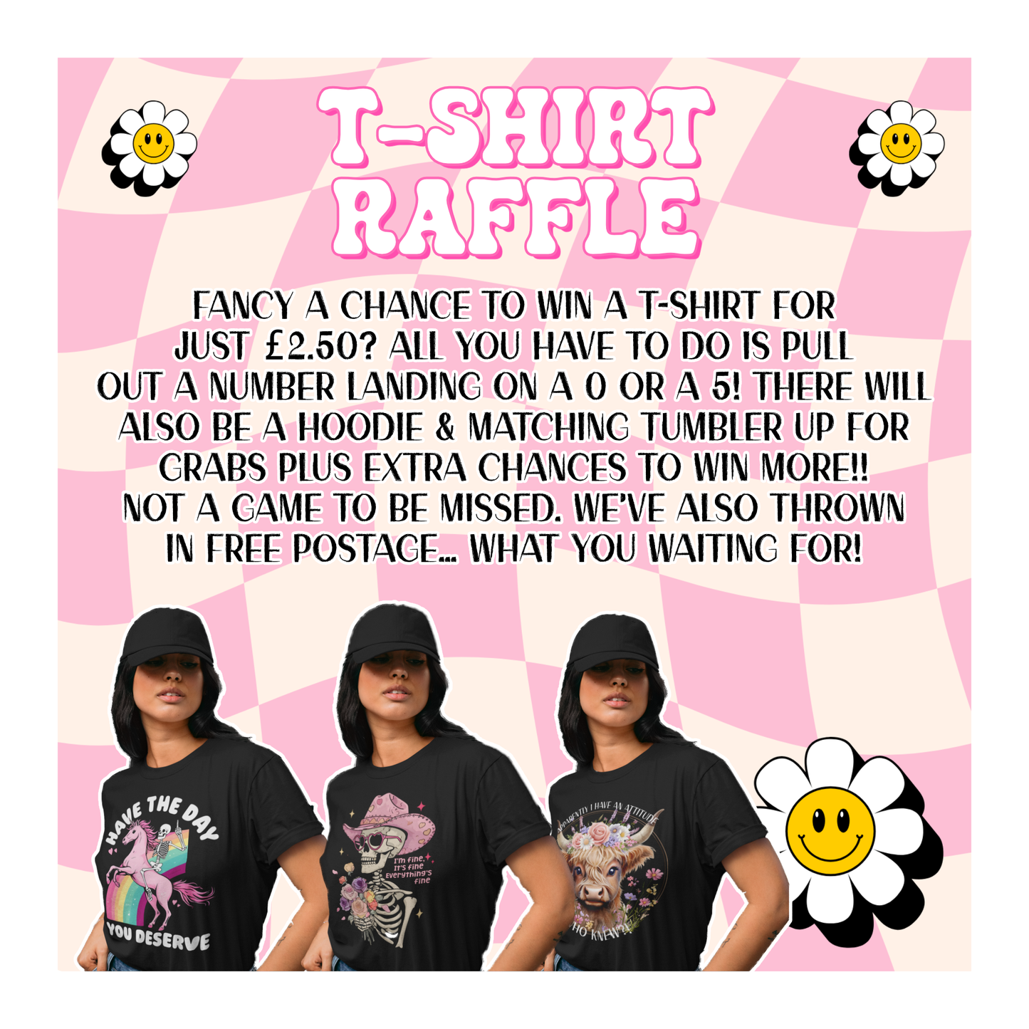 T-Shirt RAFFLE GAMES NIGHT