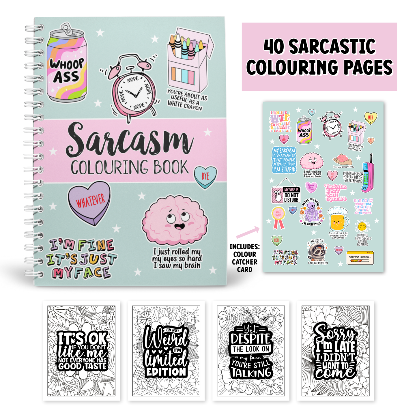 Colouring Book - Sarcasm