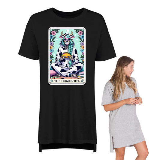 Night Dress Tee - The Homebody Tarot