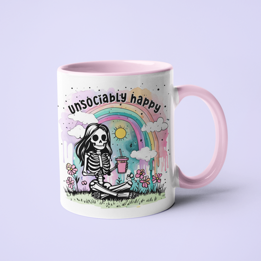 Mug - Unsociably Happy