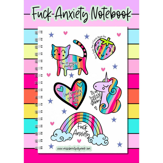 Notebook - Fuck anxiety